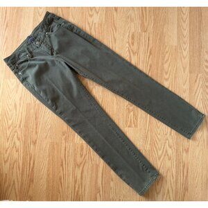 JAG Jeans Size 4 Low Rise Slim Leg Olive Green Pants